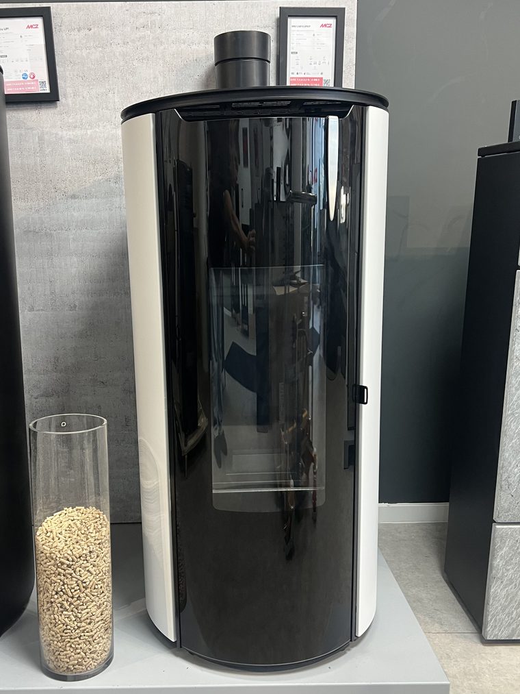 Appareil exposé dans le showroom E-FIRE de Seichamps
