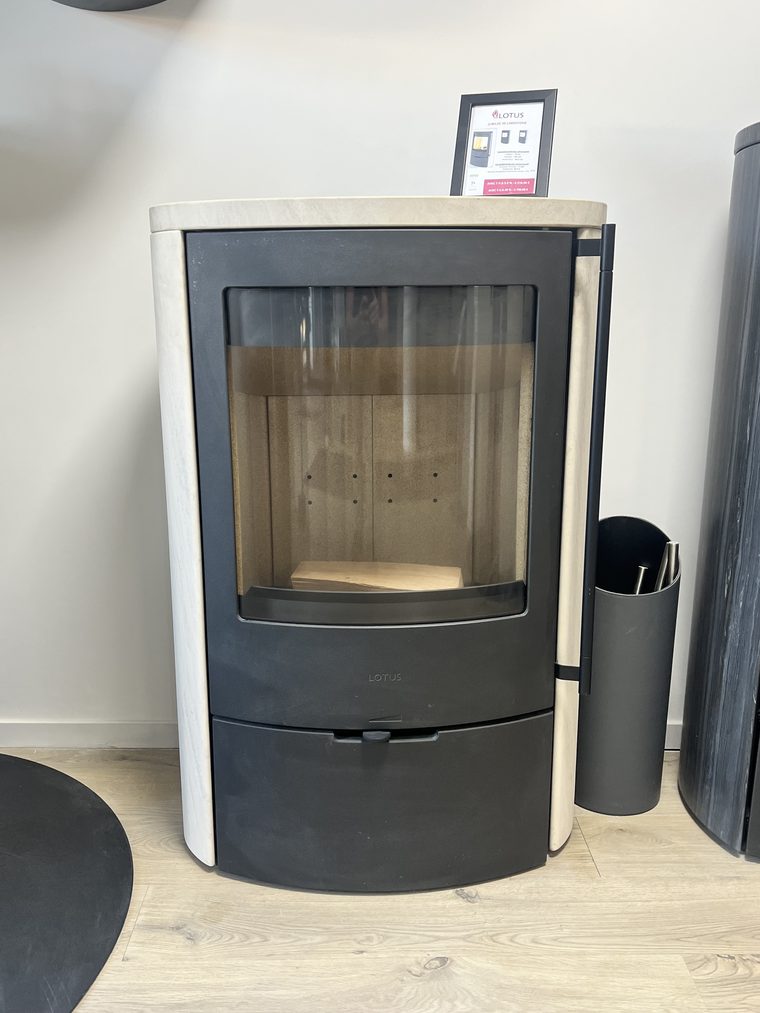 Appareil exposé dans le showroom E-FIRE de Seichamps